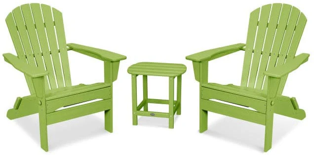 POLYWOOD® South Beach 3-Piece Folding Adirondack Set - PWS446-1 - Image 11