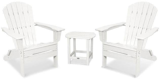 POLYWOOD® South Beach 3-Piece Folding Adirondack Set - PWS446-1 - Image 8