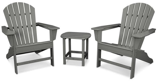 POLYWOOD® South Beach Adirondack 3-Piece Set - PWS175-1 - Image 3