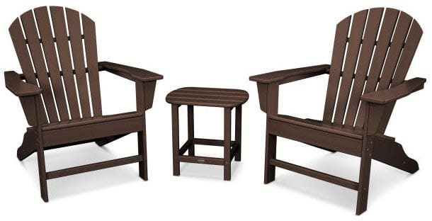 POLYWOOD® South Beach Adirondack 3-Piece Set - PWS175-1 - Image 5