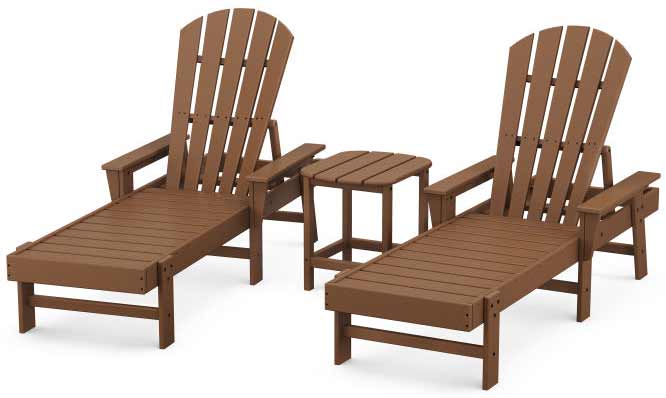 POLYWOOD® South Beach Chaise 3-Piece Set - PWS178-1 - Image 4
