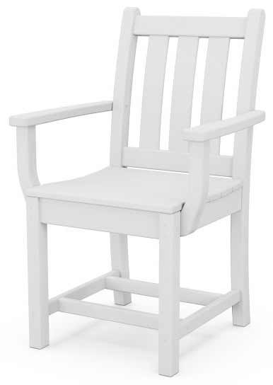 POLYWOOD® Traditional Garden Dining Arm Chair - TGD200 - Image 7