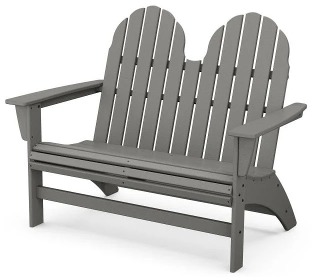POLYWOOD® Vineyard 48" Adirondack Bench - ADBN600 - Image 6