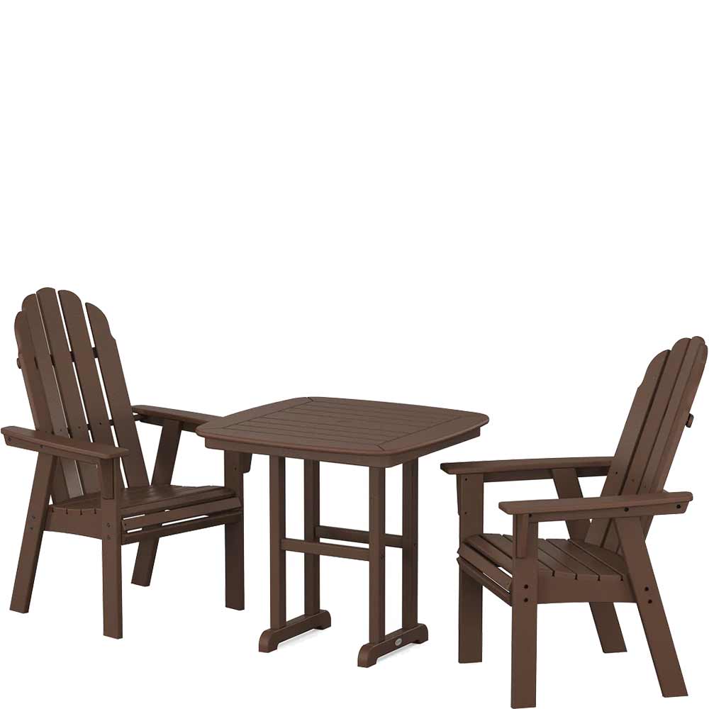 POLYWOOD® Vineyard Adirondack 3-Piece Dining Set - PWS1229-1 - Image 5