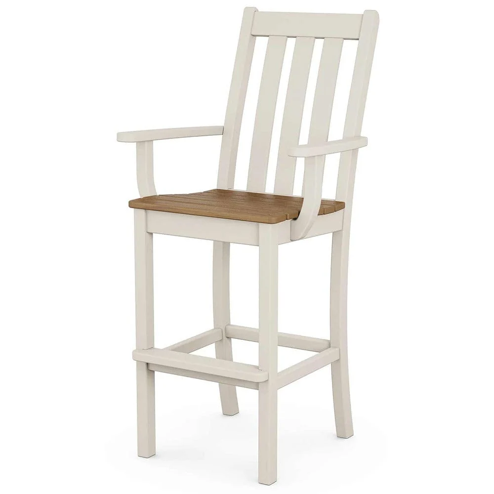 POLYWOOD® Vineyard Bar Arm Chair - Select Accents - VND232 - Image 11