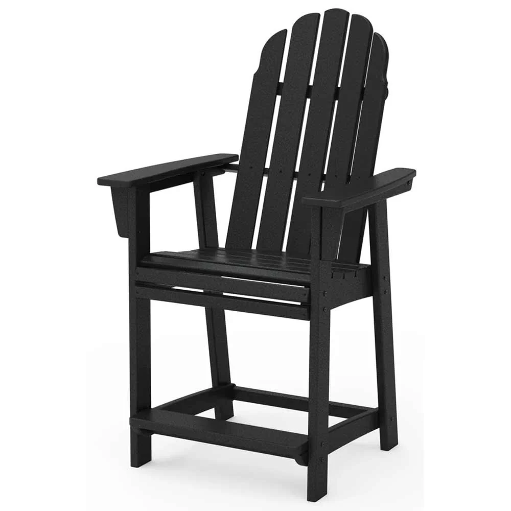 POLYWOOD® Vineyard Curveback Adirondack Counter Chair - ADD601 - Image 3
