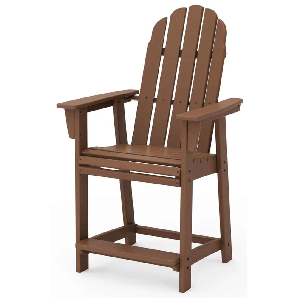 POLYWOOD® Vineyard Curveback Adirondack Counter Chair - ADD601 - Image 4