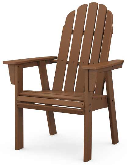 POLYWOOD® Vineyard Curveback Adirondack Dining Chair - ADD600 - Image 4