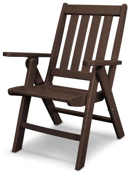 POLYWOOD® Vineyard Folding Dining Chair - VND38 - Image 6