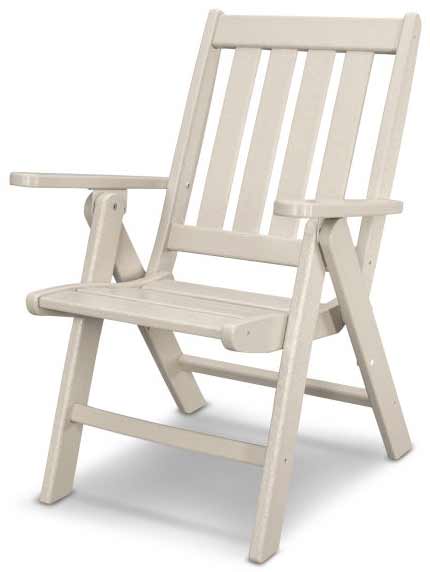 POLYWOOD® Vineyard Folding Dining Chair - VND38 - Image 8
