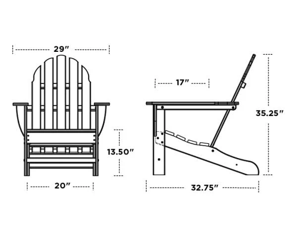 POLYWOOD® - Classic Adirondack Chair - AD4030 - Image 5