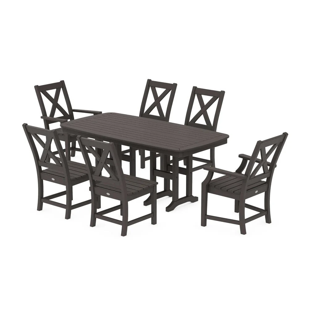 POLYWOOD® Braxton 7-Piece Dining Set PWS1258-1 - Image 9