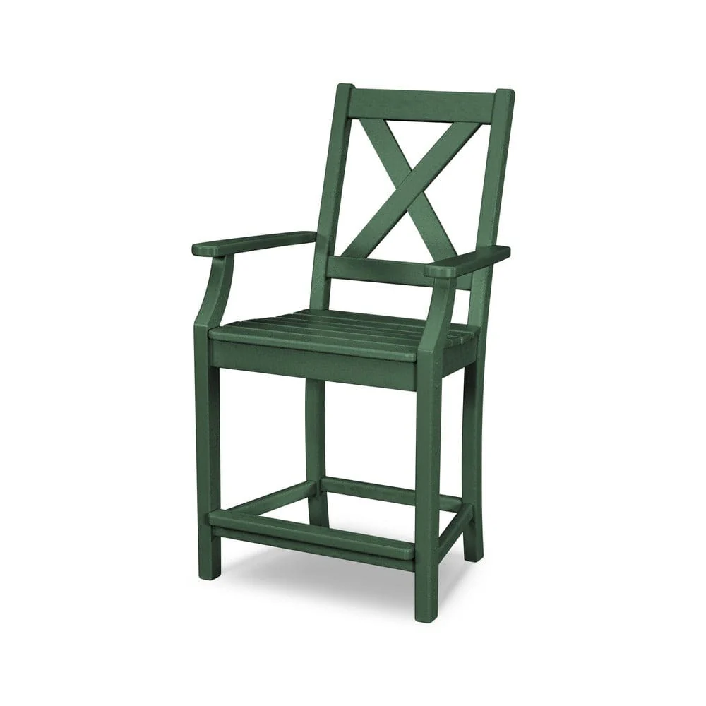 POLYWOOD® Braxton Counter Arm Chair TGD281 - Image 6
