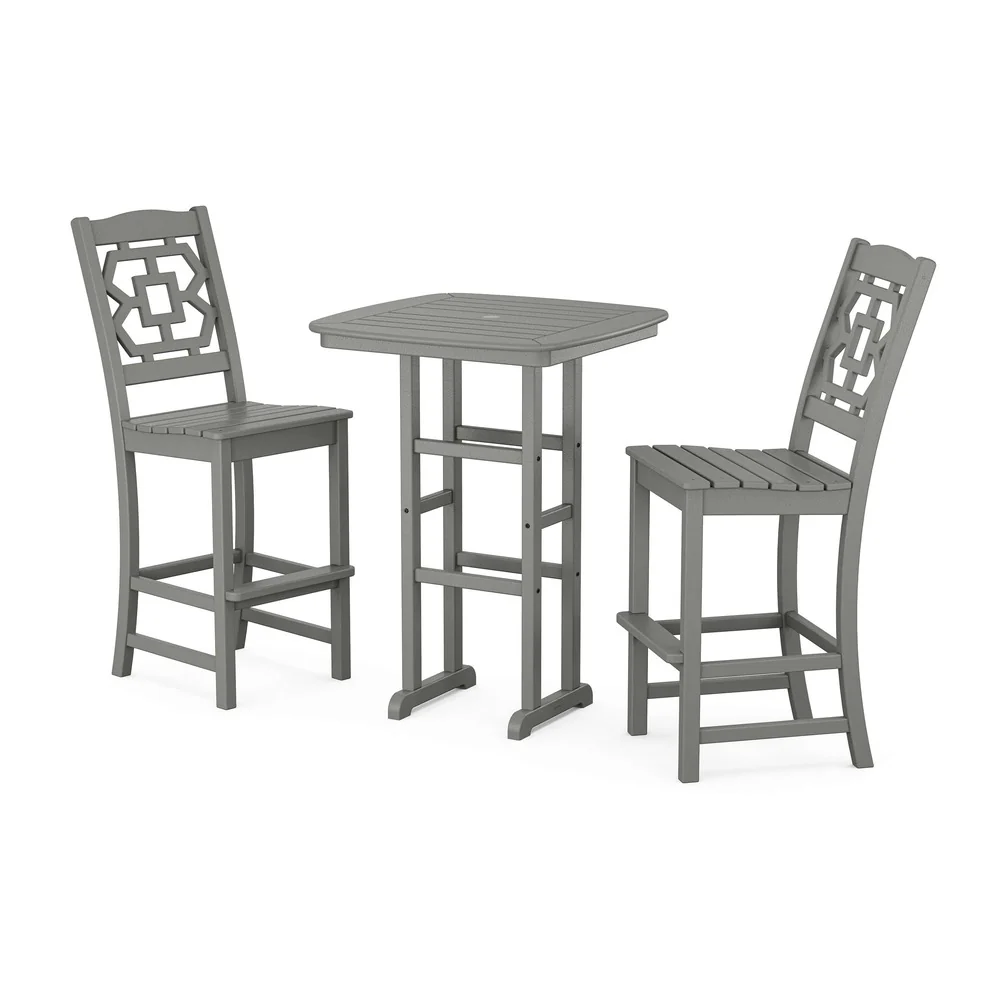 POLYWOOD® Chinoiserie 3-Piece Bar Set - PWS1619-1 - Image 2