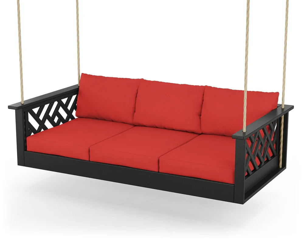 POLYWOOD® Chippendale Daybed Swing - CDSB3775 - Image 56