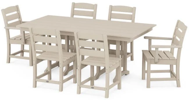 POLYWOOD® Dining Set - Lakeside 7-Piece Farmhouse - PWS516-1 - Image 9
