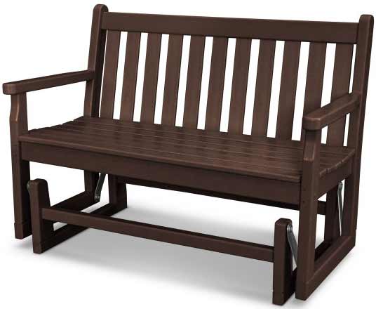 POLYWOOD® Glider - Traditional Garden 48" - TGG48 - Image 8
