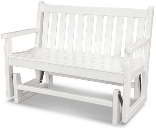 POLYWOOD® Glider - Traditional Garden 48" - TGG48 - Image 9