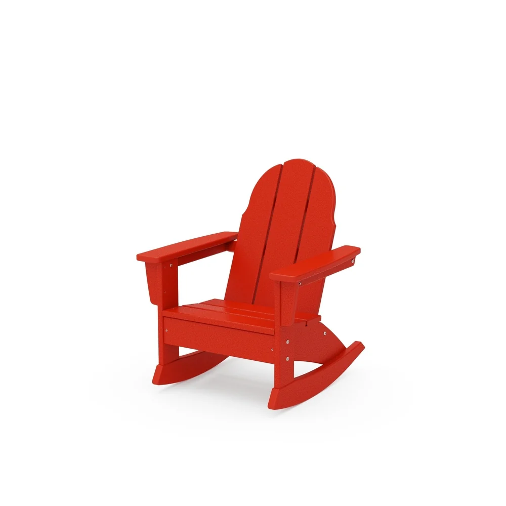 POLYWOOD® Kids Vineyard Adirondack Rocking Chair - ADKR100 - Image 9