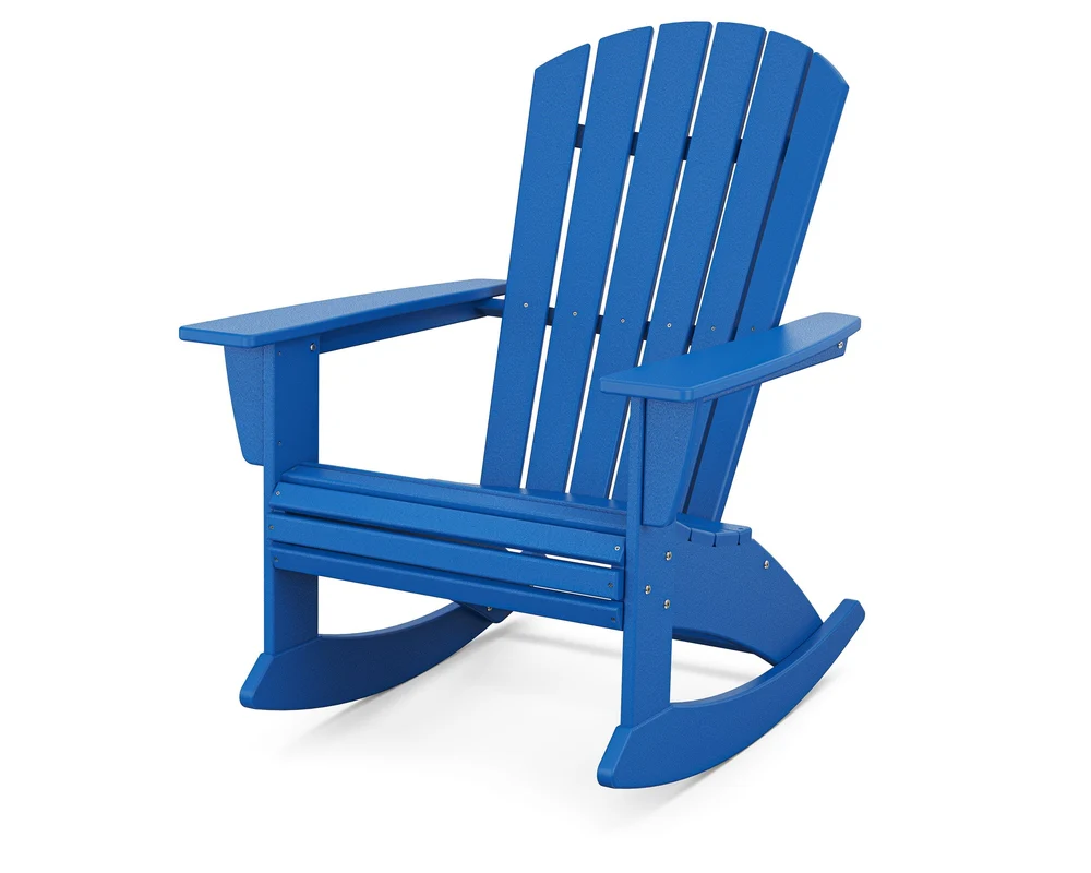 POLYWOOD® Nautical Curveback Adirondack Rocking Chair - ADR610 - Image 14