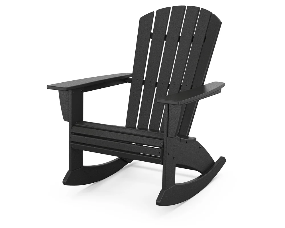 POLYWOOD® Nautical Curveback Adirondack Rocking Chair - ADR610 - Image 3