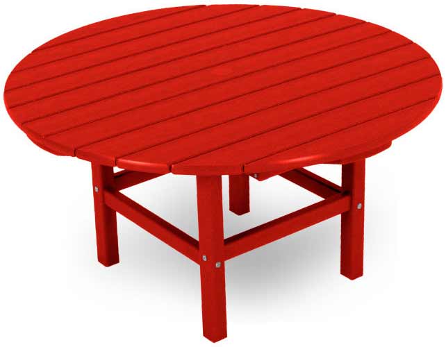 POLYWOOD® Round 37" Conversation Table - RCT38 - Image 10