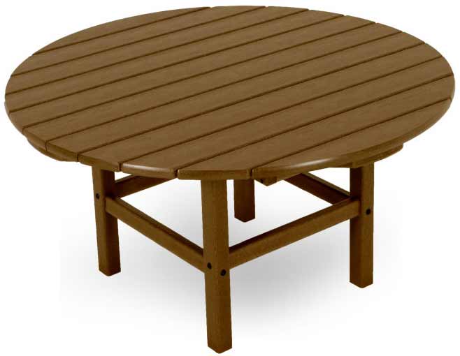 POLYWOOD® Round 37" Conversation Table - RCT38 - Image 5