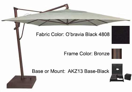 Treasure Garden Cantilever Umbrella - 10'x13' AKZ PLUS - Image 29