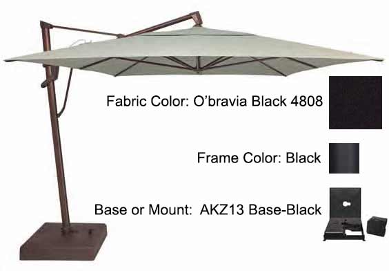 Treasure Garden Cantilever Umbrella - 10'x13' AKZ PLUS - Image 39
