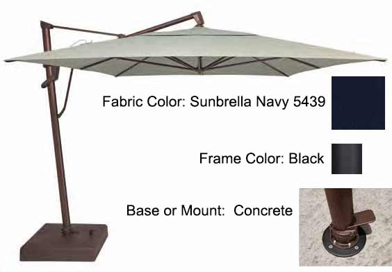 Treasure Garden Cantilever Umbrella - 10'x13' AKZ PLUS - Image 56