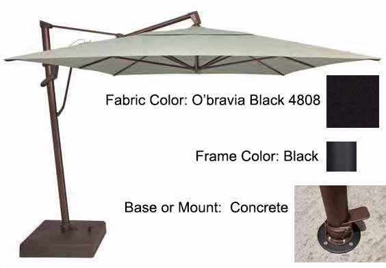 Treasure Garden Cantilever Umbrella - 10'x13' AKZ PLUS - Image 59