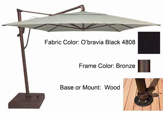 Treasure Garden Cantilever Umbrella - 10'x13' AKZ PLUS - Image 89