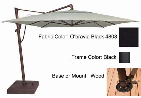 Treasure Garden Cantilever Umbrella - 10'x13' AKZ PLUS - Image 99