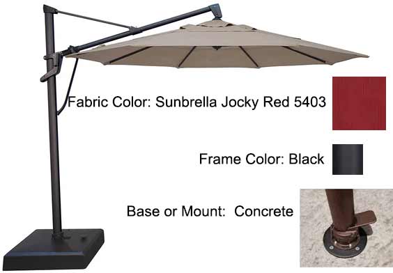 Treasure Garden Cantilever Umbrella - 11’ AKZ PLUS - Image 52
