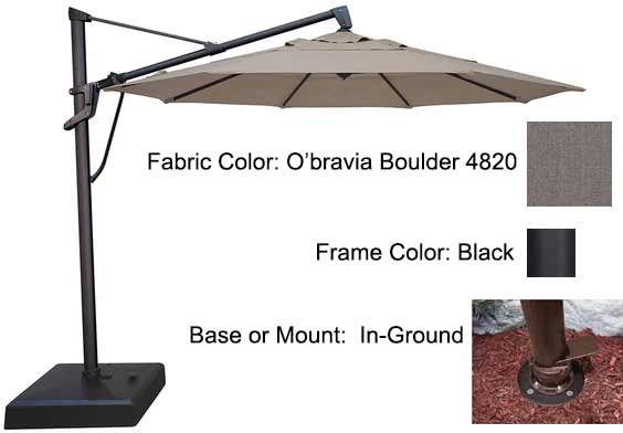 Treasure Garden Cantilever Umbrella - 11’ AKZ PLUS - Image 79