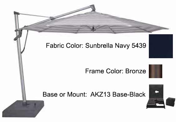 Treasure Garden - 13’ AKZ PLUS Cantilever Umbrella - Image 28