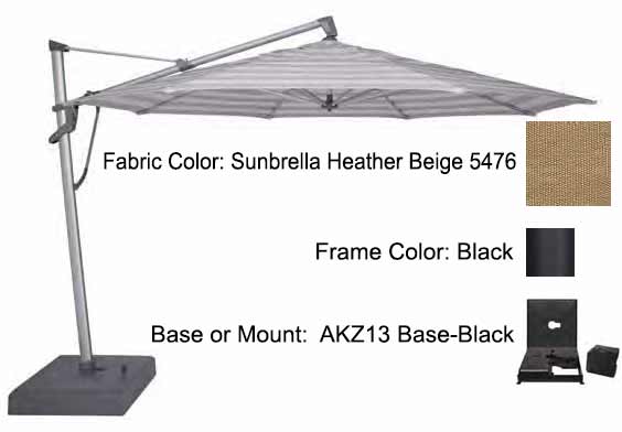 Treasure Garden - 13’ AKZ PLUS Cantilever Umbrella - Image 39