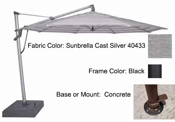 Treasure Garden - 13’ AKZ PLUS Cantilever Umbrella - Image 60
