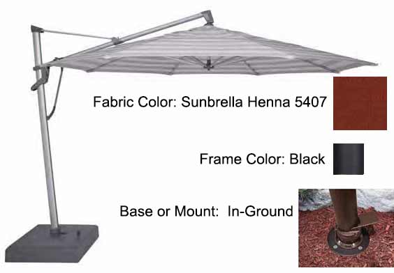 Treasure Garden - 13’ AKZ PLUS Cantilever Umbrella - Image 77