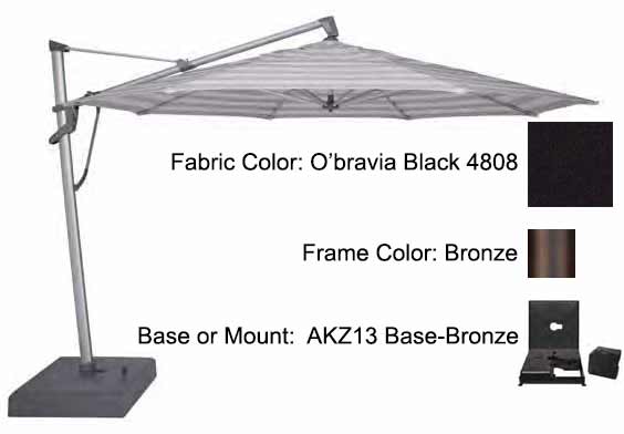 Treasure Garden - 13’ AKZ PLUS Cantilever Umbrella - Image 9